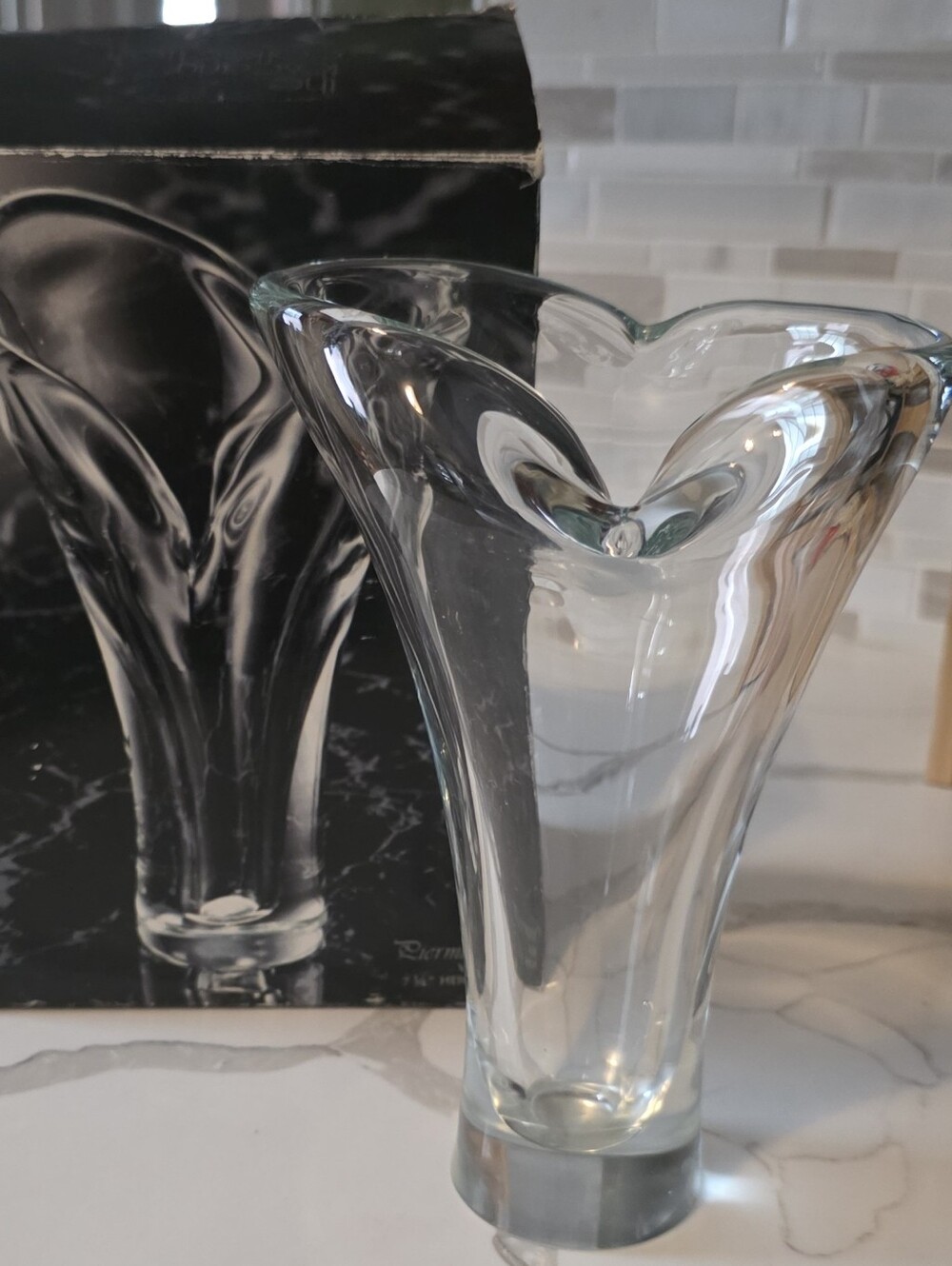 The Toscany Collection - Piermont Handblown Crystal Vase